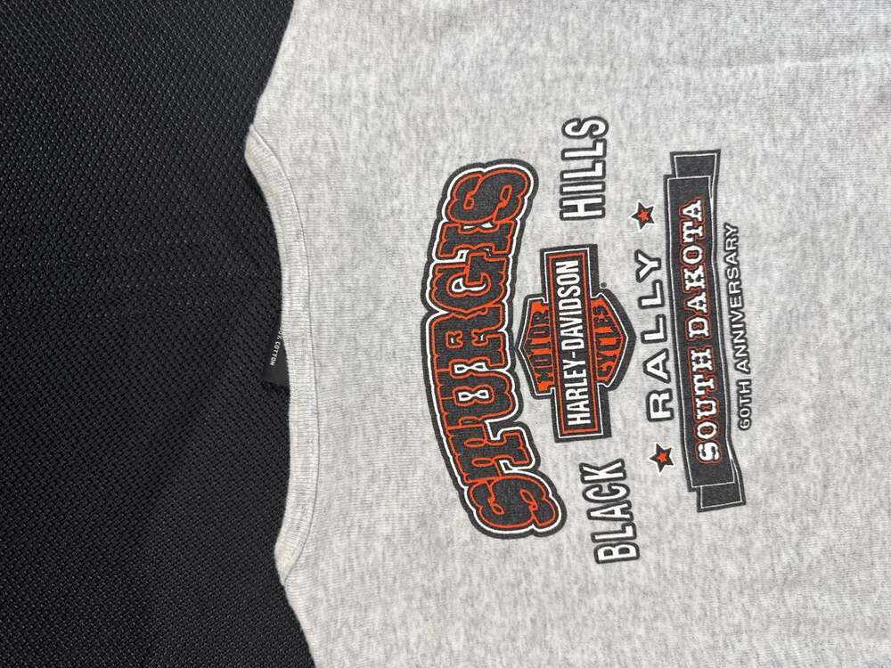 Vintage 2000 Harley-Davidson Sturgis Black Hills Rally 60th Baby Tee Size S - Picture 12 of 12